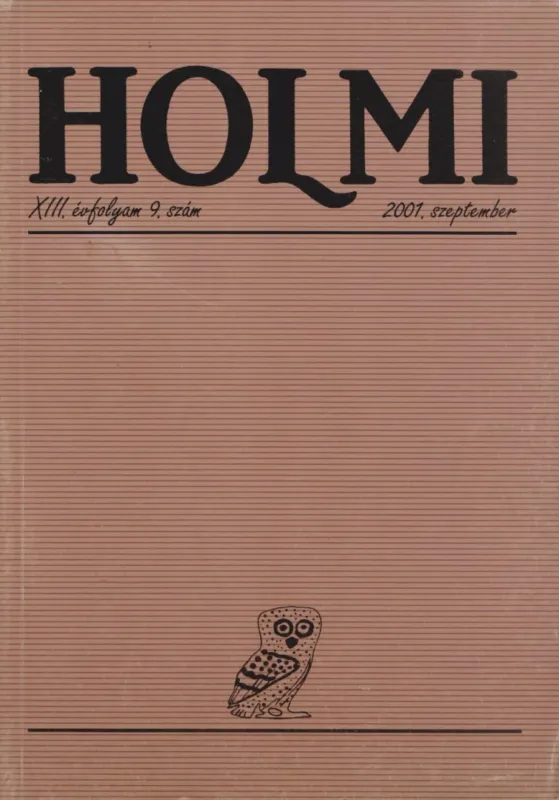 Kiárusítás HOLMI 2001. szeptember