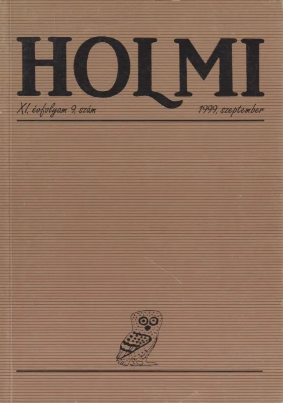 Olcsóbb HOLMI 1999. szeptember