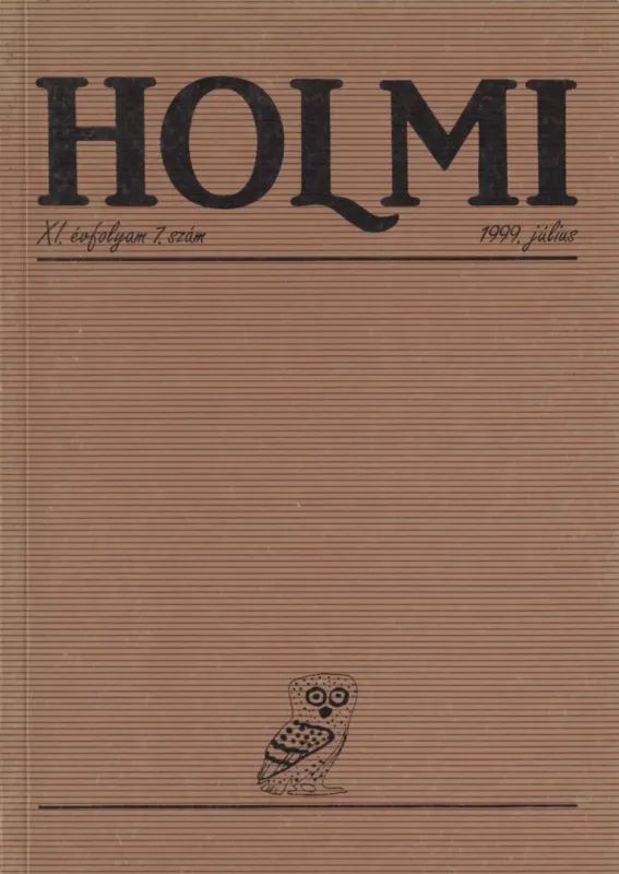 Alacsony ár HOLMI 1999. július