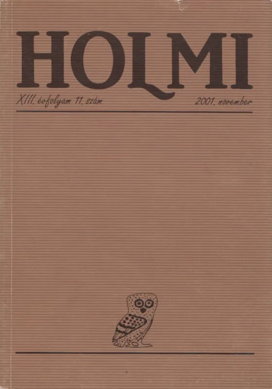 Holmi 2001. november Ne maradj le