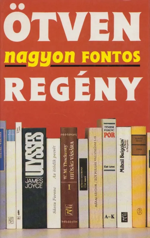Ötven nagyon fontos regény Biztonságos fizetés