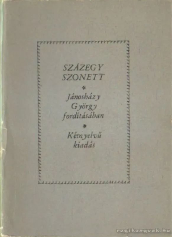 Kihagyhatatlan ajánlat Százegy szonett