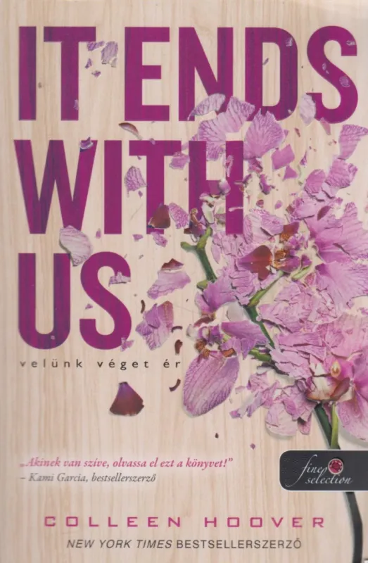 It Ends With Us - Velünk véget ér Végkiárusítás