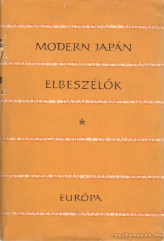 Modern japán elbeszélők Végkiárusítás