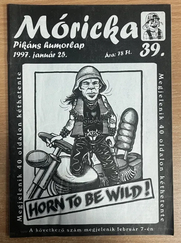 Móricka 39. - 1997. január 25. Exkluzív ajánlat