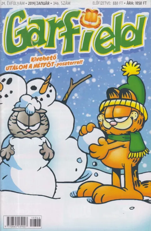Garfield 2019. január 346. szám Gyors kiszállítás