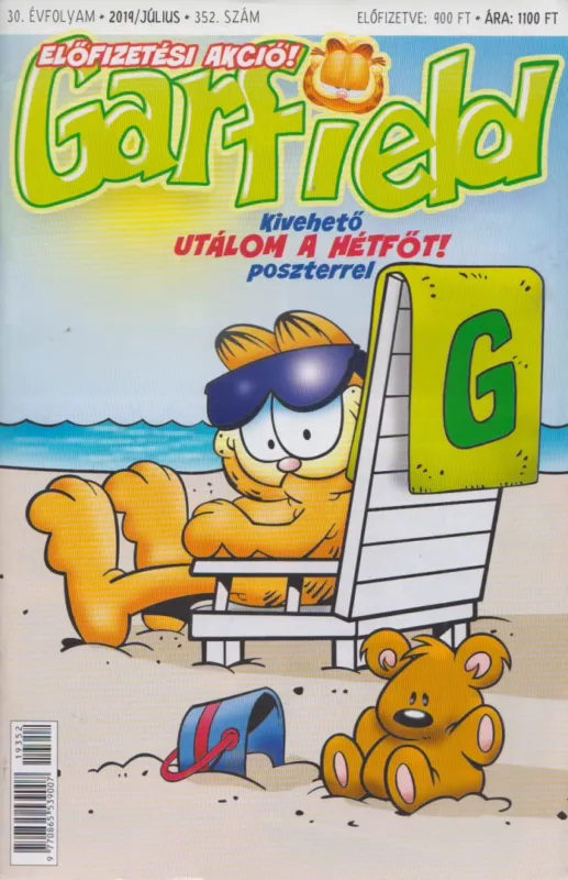 Garfield 2019. július 352. szám Különleges ajánlat