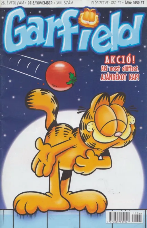 Garfield 2018. november 344. szám Gyors szállítás