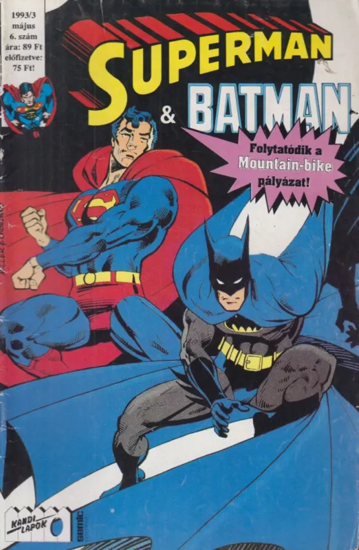 Csak ma Superman és Batman 1993/3. 6. szám