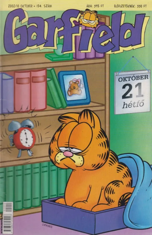 Garfield 2002/10. 154. szám Különleges ajánlat