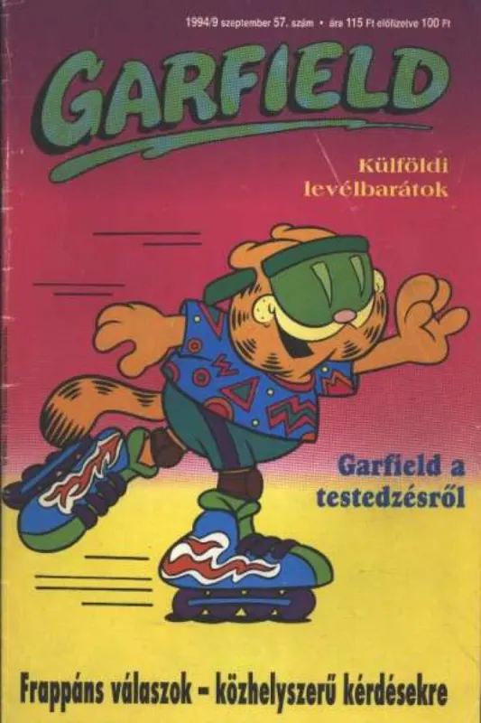 Garfield 1994/9. 57. szám Expressz szállítás