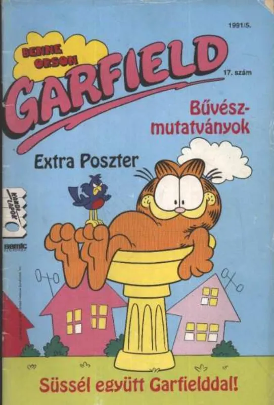 Garfield 1991/5. 17. szám Szuper akció