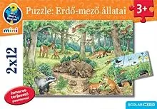 Utolsó esély Puzzle: Erdő-mező állatai - Mit? Miért? Hogyan? Mini