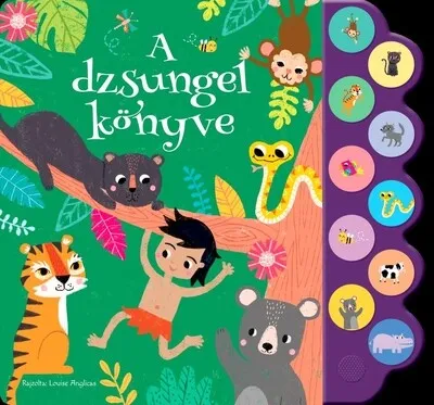 Gyors kiszállítás Mesés hangoskönyvek - A dzsungel könyve