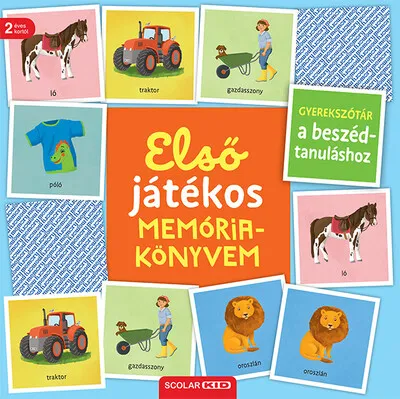 Első játékos memóriakönyvem Legjobb ár