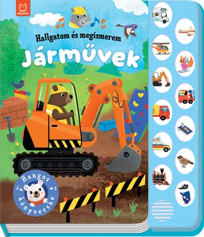 Hallgatom és megismerem - Járművek - Hangos könyvecske Legnépszerűbb