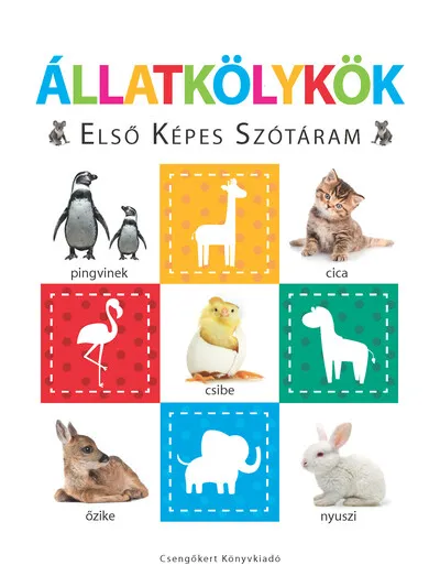 Olcsóbb Állatkölykök - Első képes szótáram - Szivacskönyv