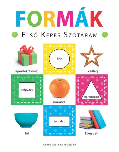 Formák - Első képes szótáram - Szivacskönyv Akció
