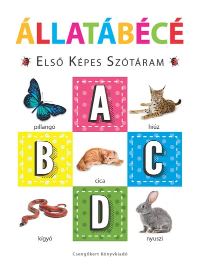 Állatábécé - Első képes szótáram - Szivacskönyv Exkluzív ajánlat