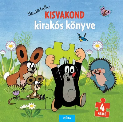 Korlátozott ajánlat Kisvakond kirakós könyve