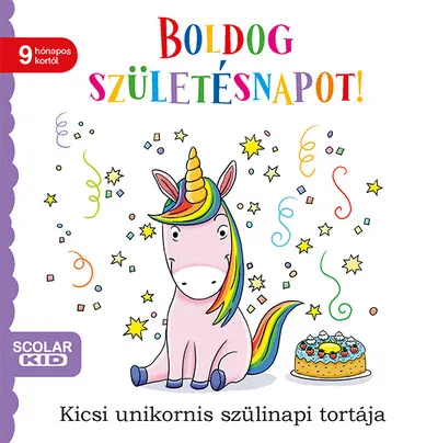 Boldog születésnapot! - Kicsi unikornis szülinapi tortája Szuper akció