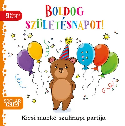 Végkiárusítás Boldog születésnapot! - Kicsi mackó szülinapi partija