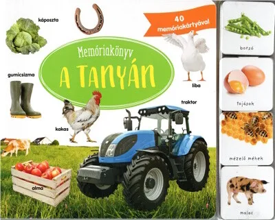 Memóriakönyv: A tanyán - 40 memóriakártyával Biztonságos fizetés