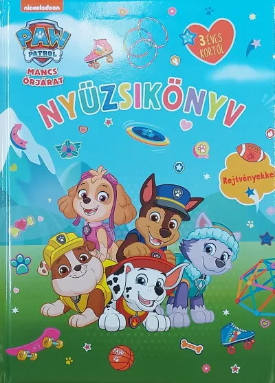 Olcsóbb Mancs Őrjárat: Nyüzsikönyv - Rejtvényekkel 3 éves kortól