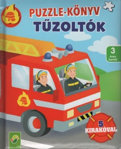 Puzzle-könyv: Tűzoltók - 5 kirakóval Vedd meg online