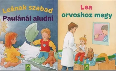 Legnépszerűbb Minikönyvek: Leának szabad Paulánál aludni - Lea orvoshoz megy (2 minikönyv 1 csomagban)