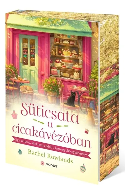Szuper ajánlat Süticsata a cicakávézóban (éldekorált)