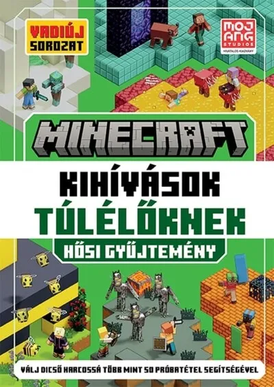Kiárusítás Minecraft: Kihívások túlélőknek - Hősi gyűjtemény - Válj dicső harcossá több mint 50 próbatétel segítségével!
